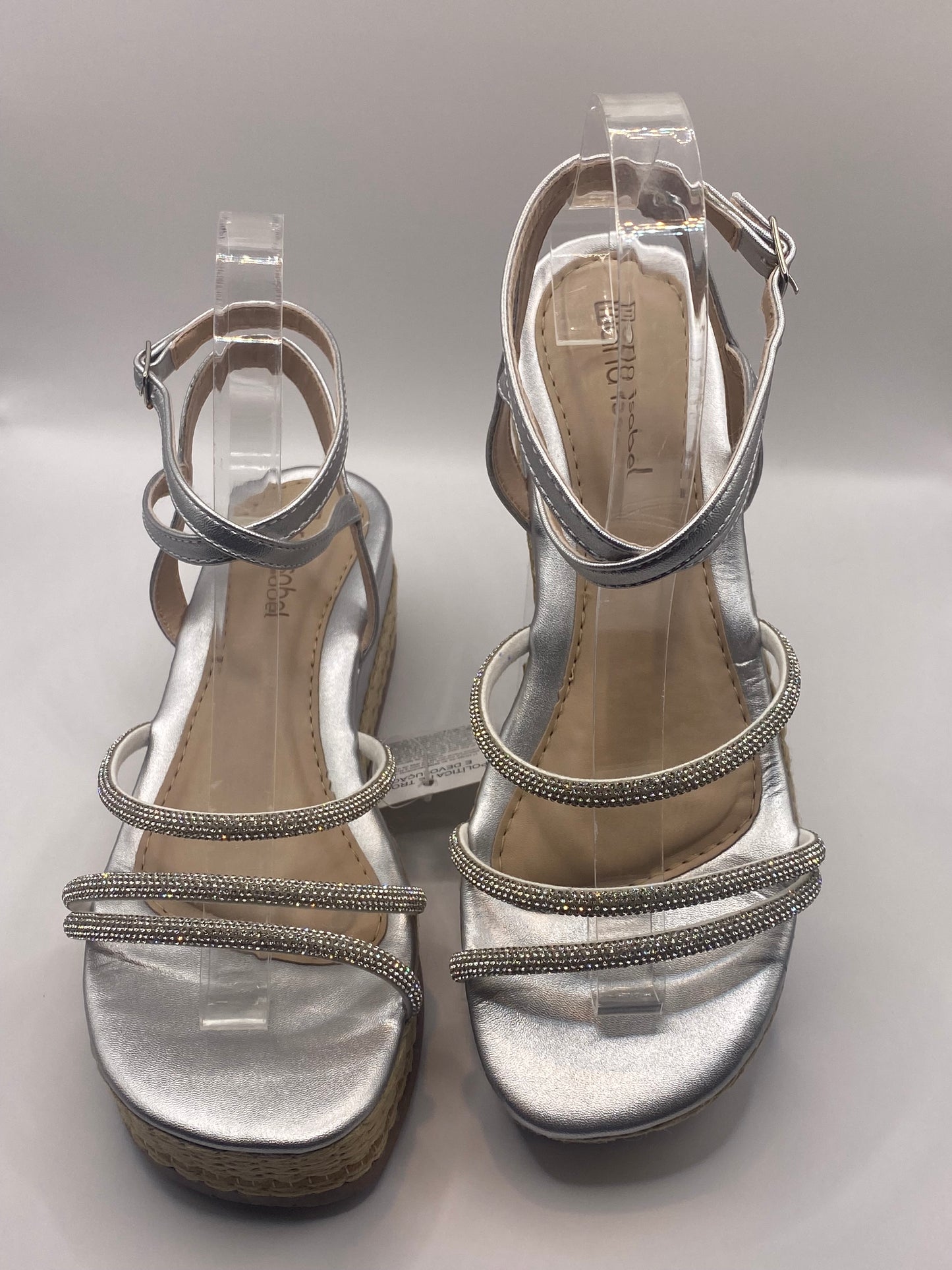 Wedge Sandals Silver