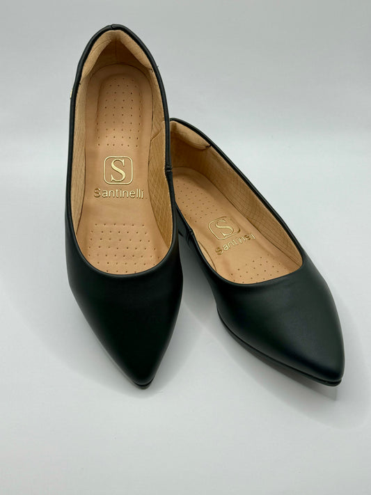 Flat Black Shoes Women