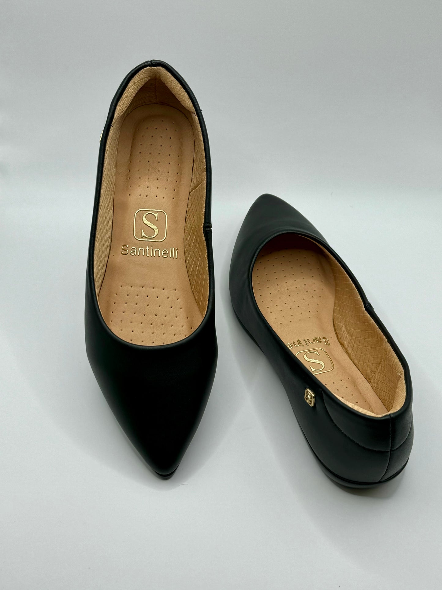 Flat Black Shoes Women