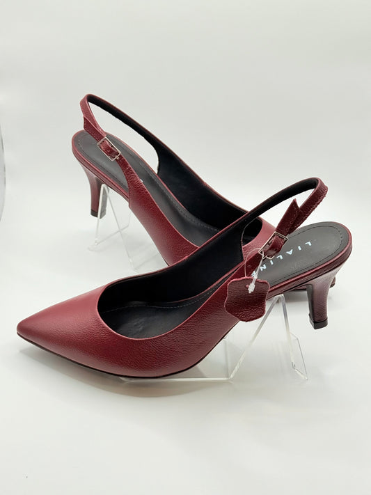 Leather Scarpin Slingback Lialine